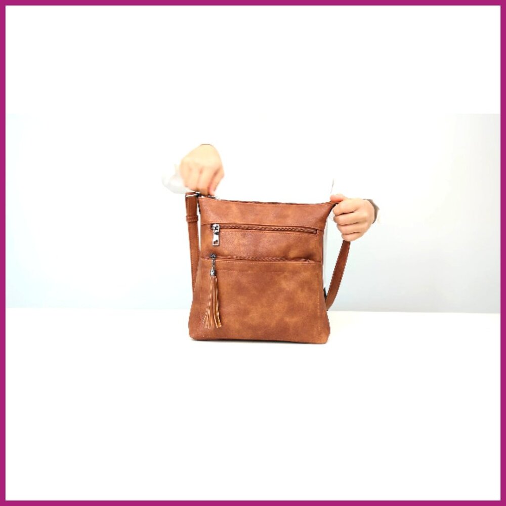 Crossbody Bag With Adjustable Strap, Multi Pocket… - image 7